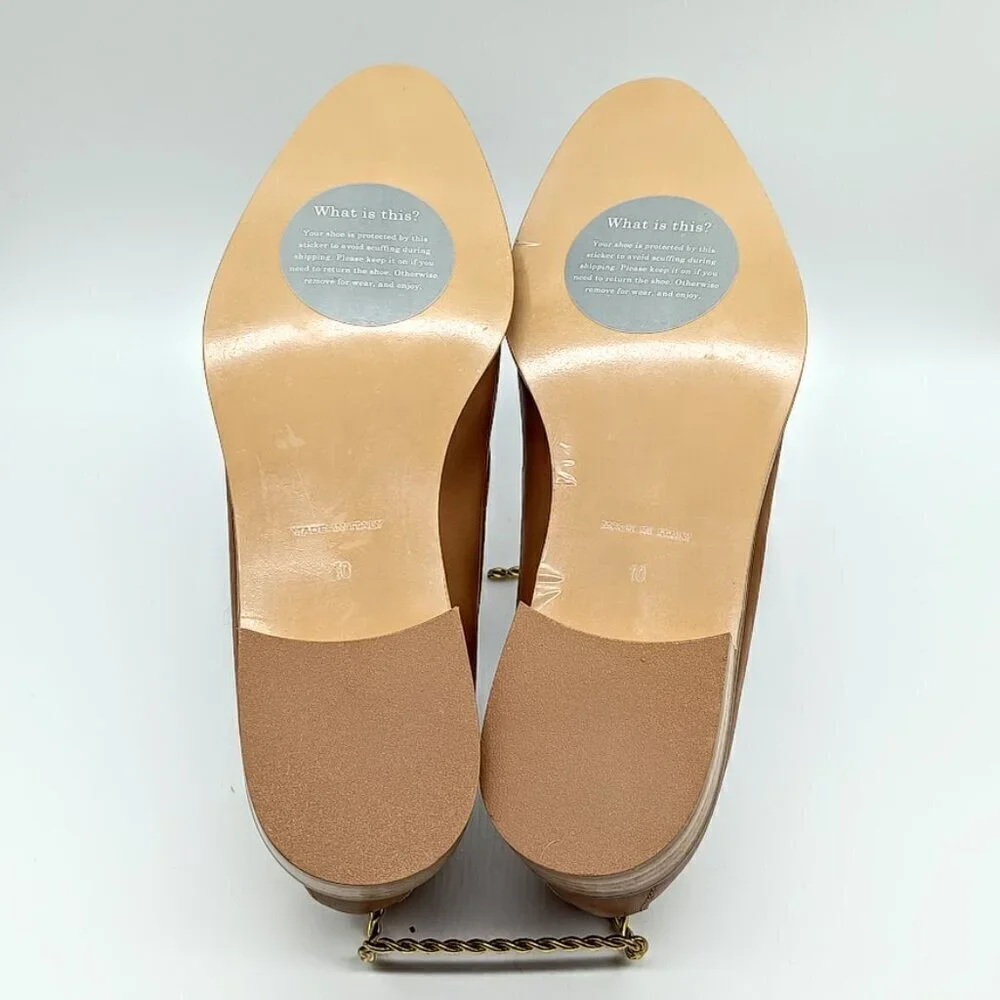 Everlane The Modern Camel Italian Leather Loafers NWT